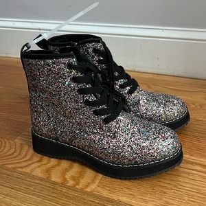 Glitter Madden Girl boots, size 3